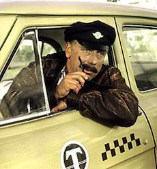 водитель Папанов в такси
